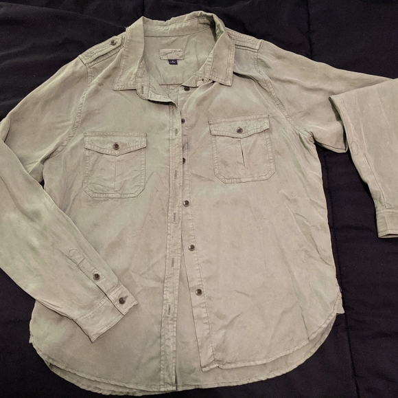 Universal Thread, M, Green, Long Sleeve Shirt - Picture 5 of 7